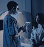 An academic consultant from ARCAS Education guiding a medical professional through the fellowship placement process.